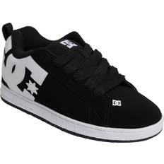 Nabuk Sneakers DC Shoes Court Graffik Scarpe da Skate Nero - Black