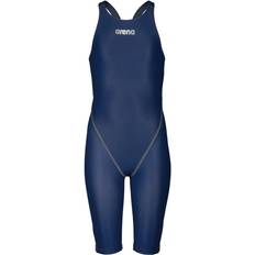 Arena Junior Powerskin ST Next Eco Open Back Swimsuit - Navy