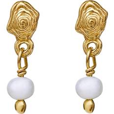 Maanesten Smykker på tilbud Maanesten Pippa Earrings - Gold/Pearls