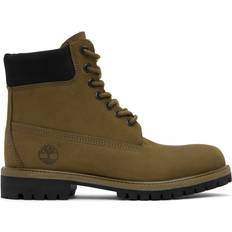 Timberland Premium 6-Inch Waterproof Boot - Olive Nubuck