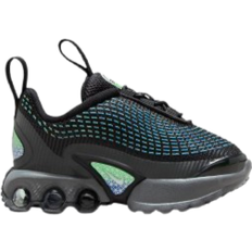 Recycled Materials Running Shoes Air Max Dn TD - Black/Hyper Cobalt/Rage Green/White