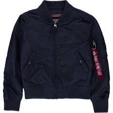 Bomberjackor - Pojkar Barnkläder Alpha Industries Kid's MA1 TT Jacket - Replica Blue (166701-07)