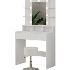 Vicco Taylor White Schminktisch 40x80cm