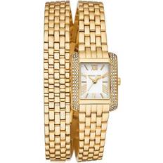 Weiß Armbanduhren Michael Kors MK4833 Goldfarben 00