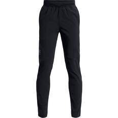 Under Armour Trousers Under Armour Boy's Unstoppable Tapered Pants - Black/Pitch Gray