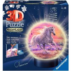 Ravensburger Night Light Horses on the Beach 72 Pieces