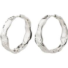 Pilgrim Smykker Pilgrim Julita Hoop Earrings - Silver