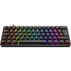 Gateron yellow MaxMount Aeon RGB Hotswap PBT Gateron Optical Yellow Gaming Keyboard (Nordic)