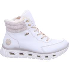 Rieker 40 Schuhe Rieker Winterstiefel weiss