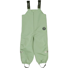 18-24M Shell Pants Children's Clothing Polarn O. Pyret Baby Waterproof Shell Dungarees - Green