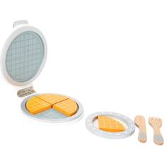 Legno Giocattoli da cucina Small Foot Piastra per waffle grigio