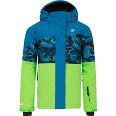 Kid's Humour III Ski Jacket - Blue Camo Print (DKP432-1H9)
