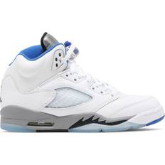 Jordan retro 5 NIKE Air Jordan 5 Retro GS - White/Stealth/Black/Hyper Royal