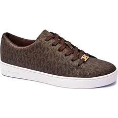 Michael Kors Sneakers Michael Kors MK Keaton Signature Logo Trainers Brown Michael Kors IT