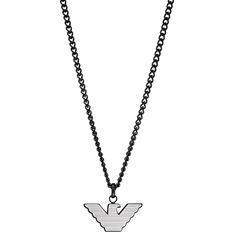 Emporio Armani Pendant Necklaces - Silver/Black
