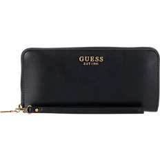 Guess Laurel Large Zip Around Wallet - Black