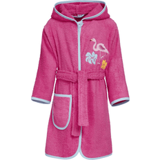 134/140 Batas Playshoes Albornoz de rizo Flamingo pink