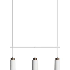 Herstal Edge Trio Matt White-Bronze Pendel ∅ 11.7cm