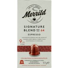 Merrild Cápsulas Merrild Espresso 10 Cápsulas Para 57g 10pcs