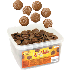 Cloetta Fødevarer Cloetta Light Milk Chocolate 1700g 1pak