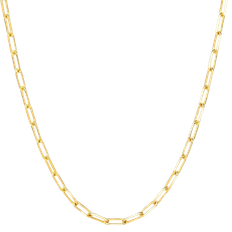 Jaxxon 14k Necklaces Jaxxon Paperclip Chain 3mm - Gold