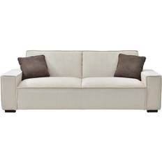 Sofá 3 Plazas - Sofá Cama Sofás Vente-unique Sekota Beige Sofa 230cm 3 Seater