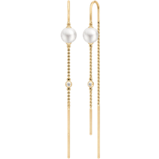 Julie Sandlau Guld Øreringe Julie Sandlau Ariel Earring - Gold/Pearls/Transparent