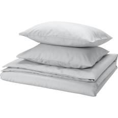 Hemtextil IKEA Piltandvinge Påslakan Grå (220x240cm)