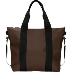 Rains Totes & Shopping Bags Rains Women's Unisex Tote Bag Mini Brown Size: ONE size