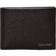 Sì Portafogli e Portachiavi Calvin Klein Portafoglio Uomo Warmth Bifold Piccolo - Ck Black