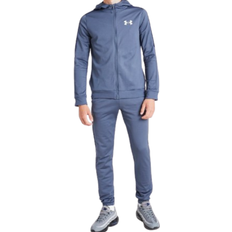 Full zip tracksuit Barnkläder Under Armour Junior Full Zip Hooded Tracksuit - Grey