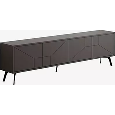 Musta Penkit Homitis Laguna Anthracite TV Bench 180x50cm