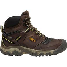 Keen Mies Urheilukengät Keen Ke Ridge Flex Mid Wp - Coffee Bean/Yellow