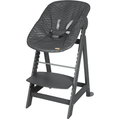 Polyester Kinderstoelen Roba Kinderstoel Born Up wit Set 2-in-1 incl. Newborn Set Style grijs Wit