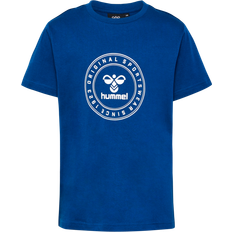 Overdeler Hummel Tres Circle T-shirt S/S - Estate Blue (224034-7424)