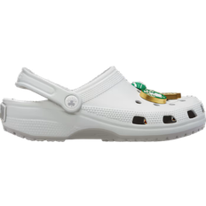 White Outdoor Slippers Crocs NBA Celtics Elevated Classic Clog - Multi