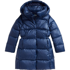 Polo Ralph Lauren Outerwear Children's Clothing Polo Ralph Lauren Girl's Quilted Long Jacket - Newport Navy (100003829)