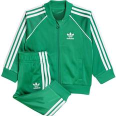 Adidas S Tracksuits Children's Clothing adidas Infant Adicolor SST Tracksuit - Green (IX5176)