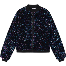 Bomber jacket Name It Sequins Bomber Jacket - Black (13222686)