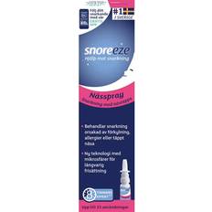 Förkylning - Snarkning Receptfria läkemedel Snoreeze Snoring Relief 10ml Nässpray