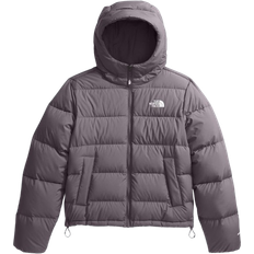 Gray - Women Clothing The North Face Women’s Frost Fall Hooded Jacket - Lunar Stone