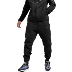 Men - Polyester Trousers & Shorts NIKE Tech Fleece Joggers - Black