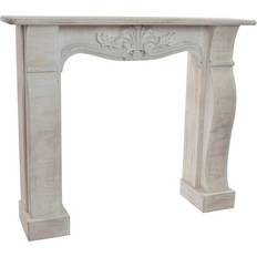 White Fireplace Accessories Home ESPRIT S3058645 Chimney Fronts