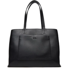 Poliuretano Bolsos de compras Calvin Klein Bolso Ck Daily Medium Tote Pebble K60K612113 Negro 00