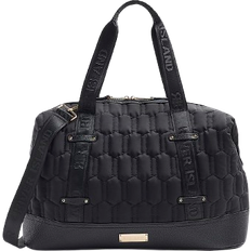 River Island Soft Quilted Travel Bag - Black