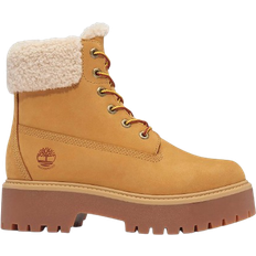 Plastique Bottines en Dentelle Timberland Boot mi-haute imperméable Stone Street - Femme