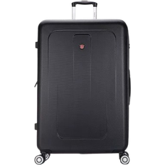 Crypto Lightweight Hardside Large Checked Spinner Suitcase 89cm