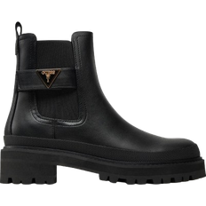 Pelle Sintetica Stivali Guess Boots Chelsea BENSLY - Nero