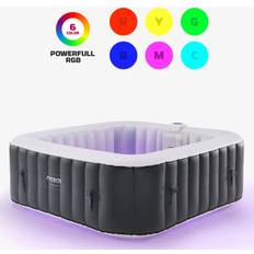 Arebos Aufblasbarer Whirlpool Tenerife with LED
