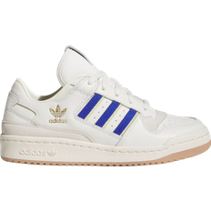 Nainen - adidas Forum Lenkkarit adidas Forum Low CL Shoes - Cloud White/Royal Blue/Almost Yellow